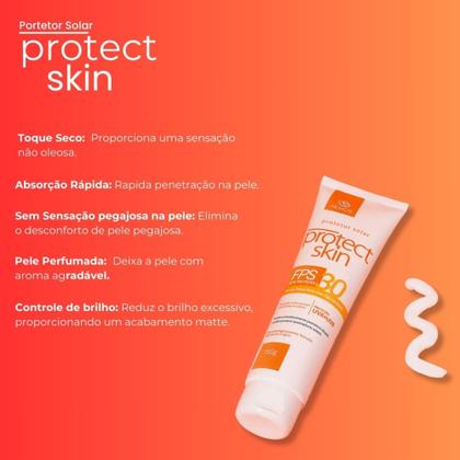 Imagem de Protetor Solar Protect Skin Akmos Toque Seco