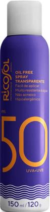 Imagem de Protetor Solar Spray Transparente FPS50 150 ml - Ricosol