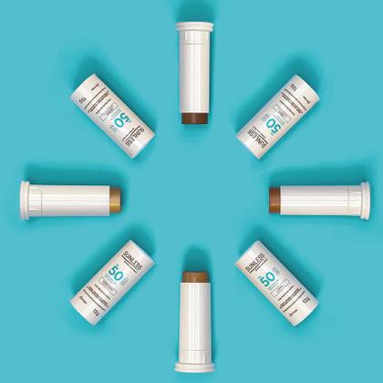 Imagem de Protetor Solar Sunless Stick com Base Efeito Matte FPS 50 Cor Média 12g