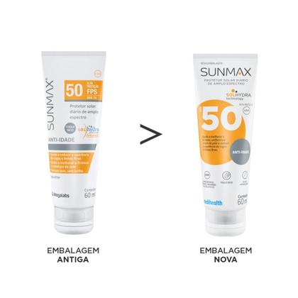 Imagem de Protetor Solar Sunmax Anti-idade FPS 50 Loção 60ml
