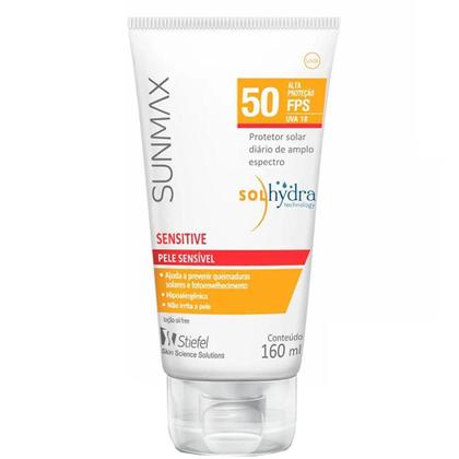 Imagem de Protetor Solar Sunmax Sensitive Fps 50 Pele Sensivel 160Ml