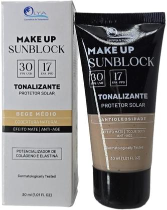 Imagem de Protetor Solar Tonalizante Facial Fps30 Bege Medio 30Ml