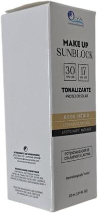 Imagem de Protetor Solar Tonalizante Facial Fps30 Bege Medio 30Ml