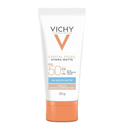 Imagem de Protetor Solar Vichy Capital Soleil Hydra Matte Cor 2.0 FPS50 30g