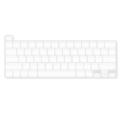Imagem de Protetor Teclado Compatível Com MacBook Pro 13" Polegadas M1M2 - Modelo A2338 - Ano: 2019 Até 2022