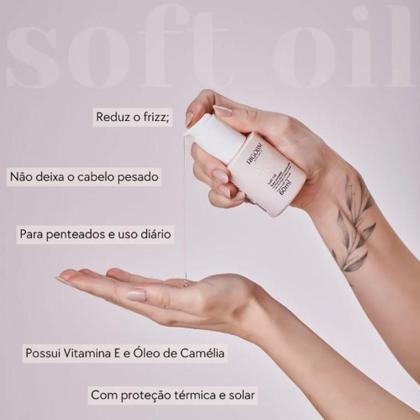 Imagem de Protetor Térmico e Solar Soft Oil Rigolim 60ml