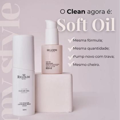 Imagem de Protetor Térmico e Solar Soft Oil Rigolim 60ml