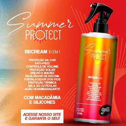 Imagem de Protetor térmico spray 500ml bonittê + óleo de argan 9ml