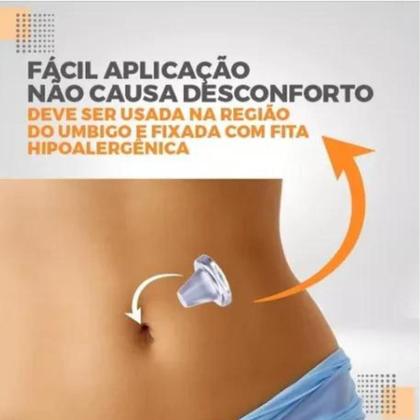 Imagem de Protetor Umbigo Protege Pós Cirurgia + Curativo Hypafix Fita Para Segurar Fixar Na Pele