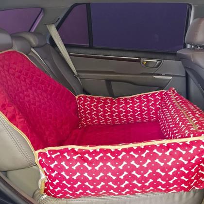 Imagem de Protetor Veicular de Banco com Assento Confortável e Anti Pelos