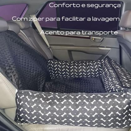 Protetor Veicular de Banco com Assento Confortável e Anti Pelos - Comfortpet Imagem de Protetor Veicular de Banco com Assento Confortável e Anti Pelos