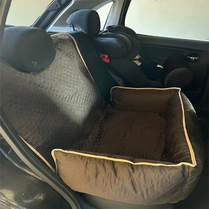 Imagem de Protetor Veicular de Banco com Assento Confortável e Anti Pelos