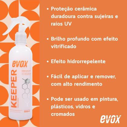 Imagem de Protetor vitrificacao spray selante ceramico keeper 500ml