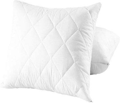 Imagem de Protetores de almofada acolchoados impermeáveis Niagara King, 20x36cm, pacote com 2