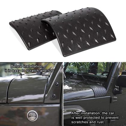 Imagem de Protetores de capuz Body Armor Danti para Jeep Wrangler JK JKU