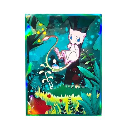 Imagem de Protetores De Cartas De Pokémon Mew Fofos, 60 Peças, Alta Qualidade, Capas Para Jogo PTCG, Presentes