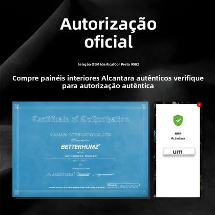 Imagem de Protetores De Cinto De Segurança Em Alcântara Para Audi A3 A4 A6 Q3 Q5 A5 A1 Q7 TT A7