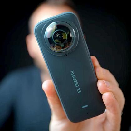 Imagem de Protetores De Lentes Adesivos Para Câmera Insta360 X3