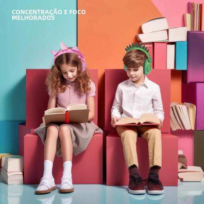 Imagem de Protetores de Ouvido com Cancelamento de Ruído para Crianças (22dB) - Segurança e Conforto