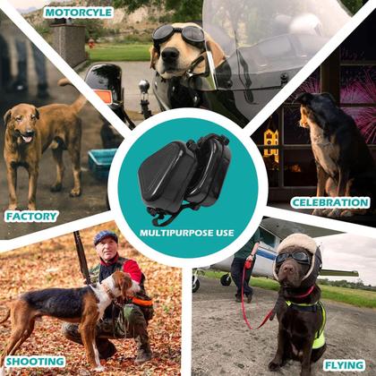 Imagem de Protetores de ouvido para cães e camuflagem de proteção auditiva com redução de ruído