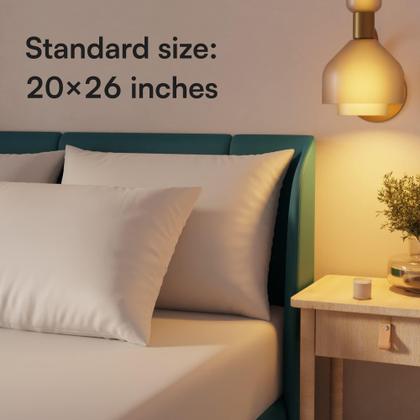 Imagem de Protetores de travesseiro Niagara, pacote com 8, impermeáveis, padrão 20x26