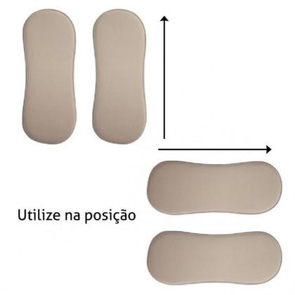 Imagem de Protetores Rígidos Pós-Cirúrgicos Par 28X10 Cm New Form