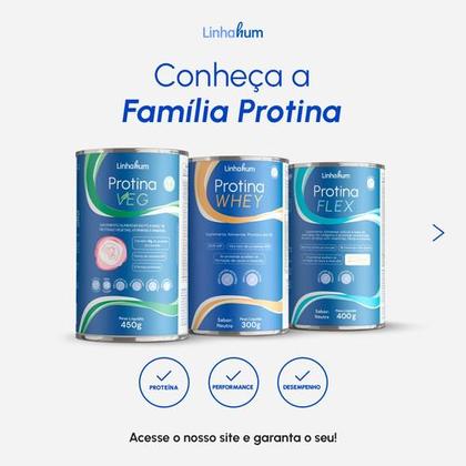 Imagem de Protina Flex Suplem Peptídios Colágeno Whey Protein Linhahum