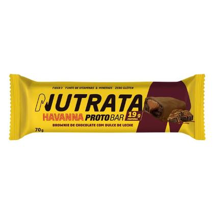 Imagem de Proto Bar - Sabor Brownie Havanna - 9 Unidades de 70g - Nutrata