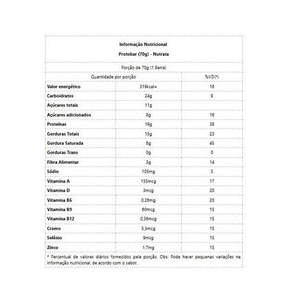 Imagem de ProtoBar Whey Display - Sabor: Amendo Whey (9 unid. 70g)