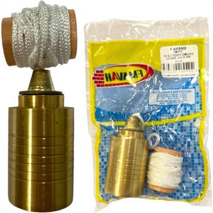 Imagem de Prumo Pedreiro Emavah Profissional Leve No.5 - 300G