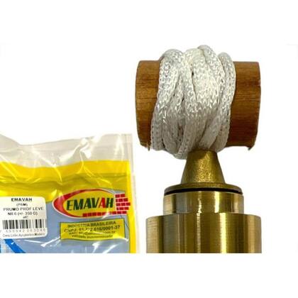 Imagem de Prumo Pedreiro Emavah Profissional Leve No.6 - 350G