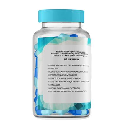 Imagem de Psyllium BariasyS 500mg 60 Cáps  Fibras Naturais Equilíbrio Intestinal  Pós-Bariátrica - 3 POTES