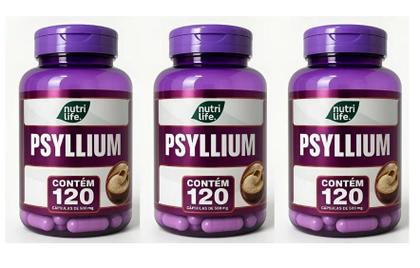 Imagem de Psyllium Natuervas 120 Cápsulas  Fibra Natural para BemEstar Digestivo