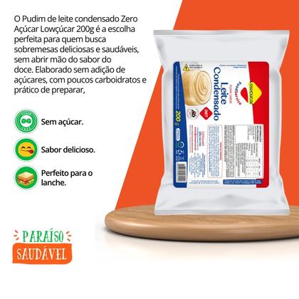 Imagem de Pudim De Leite Condensado Zero Açúcar - Lowçúcar 200g