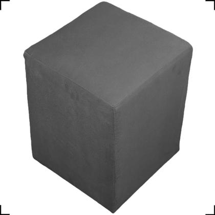Imagem de Puf, Puff para Sala, Quarto Quadrado, Dado Suede 42 Cm AlturaToninho Puffs Qualidade Garantida