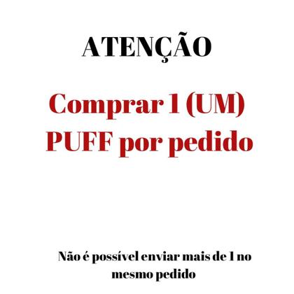 Imagem de Puff Almofadão Cheio Descanso Com Enchimento Material Sintético Para Eventos Gigante Grande