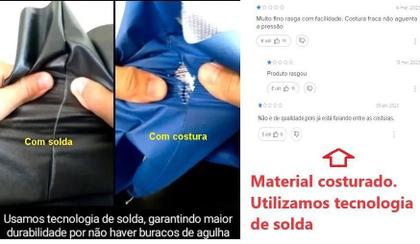 Imagem de Puff + apoio pés com ESPUMA resistente macio descanso grande cheio couro pêra maça redondo gota sala material sintético decoração quarto sintético