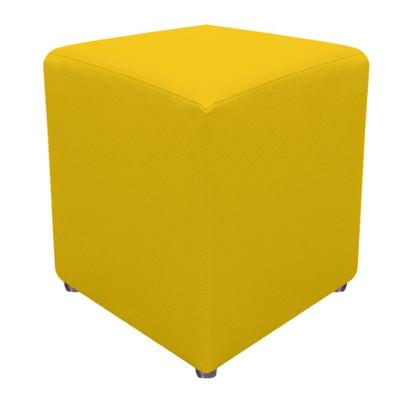 Imagem de Puff Banqueta Decorativo Dado Corano Amarelo - KDAcanto Móveis