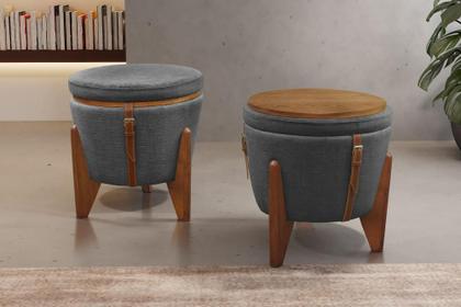 Imagem de Puff Banqueta Fênix Baú Mesa Castellar Móbile