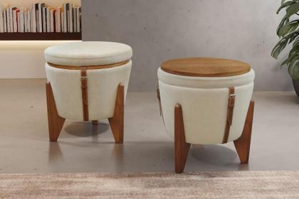 Imagem de Puff Banqueta Fênix Baú Mesa Castellar Móbile