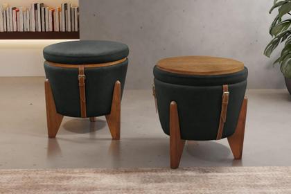 Imagem de Puff Banqueta Fênix Baú Mesa Castellar Móbile