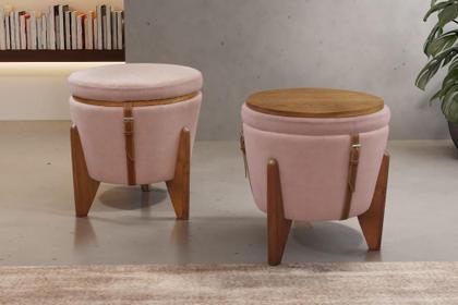 Imagem de Puff Banqueta Fênix Baú Mesa Castellar Móbile