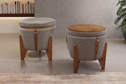 Imagem de Puff Banqueta Fênix Baú Mesa Castellar Móbile