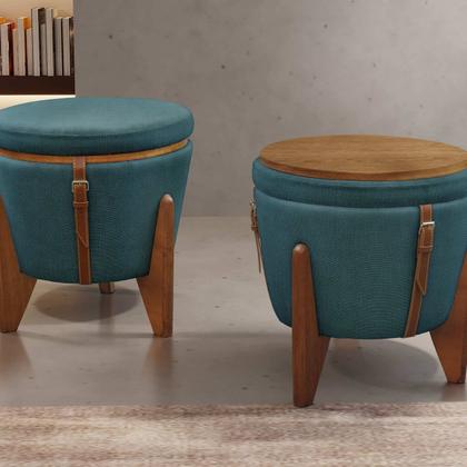 Imagem de Puff Banqueta Fênix Baú Mesa Design Moderno