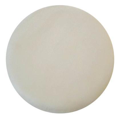 Imagem de Puff Banqueta Redondo Classic Suede Para Sala Quarto Escritório