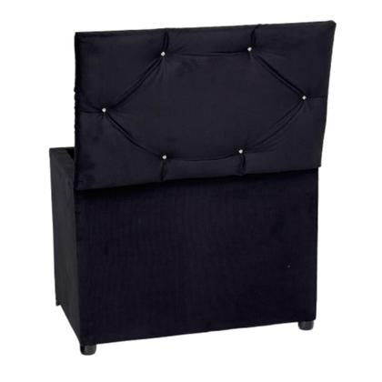 Imagem de Puff Baú Retangular Decore Seu Escritório Quarto Sala Cozinha