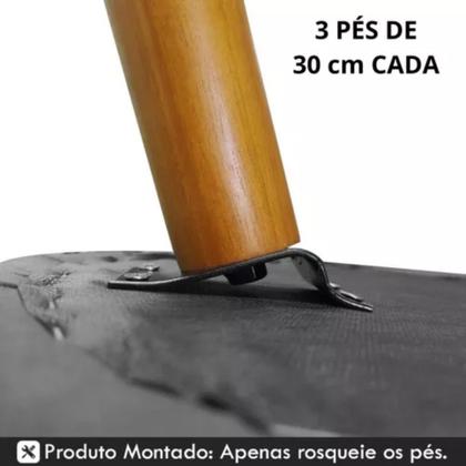 Imagem de Puff camarim luxo Redondo Sala Quarto Penteadeira