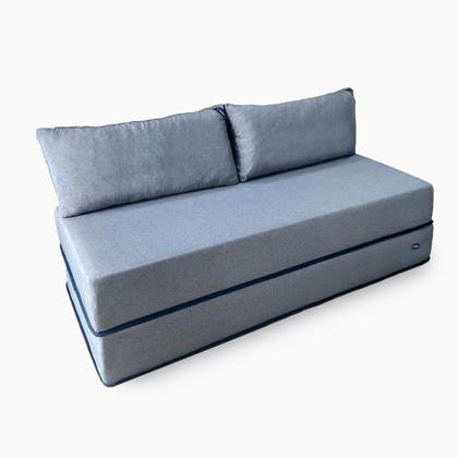 Imagem de Puff CASAL Dobrável Dabe Bed Marinho - 070x180