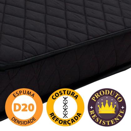 Imagem de Puff Colchonete Dobrável / Sofá 3 em 1 + Travesseiro Casal BF Colchões 