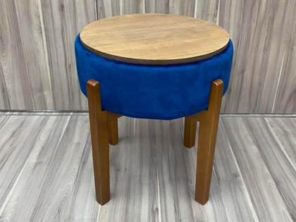 Imagem de Puff Decorativo Azul 800 Veneza